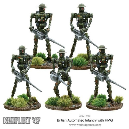 Konflikt '47 - British Commonwealth Automated Infantry with HMG
