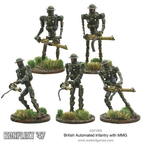 Konflikt '47 - British Commonwealth Automated Infantry with MMG