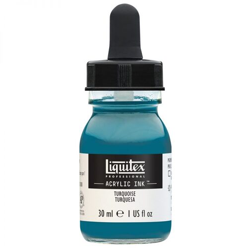 Liquitex Acrylic Ink 30ml - Turquoise