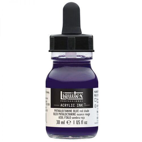 Liquitex Acrylic Ink 30ml - Phthalo Blue Red Shade