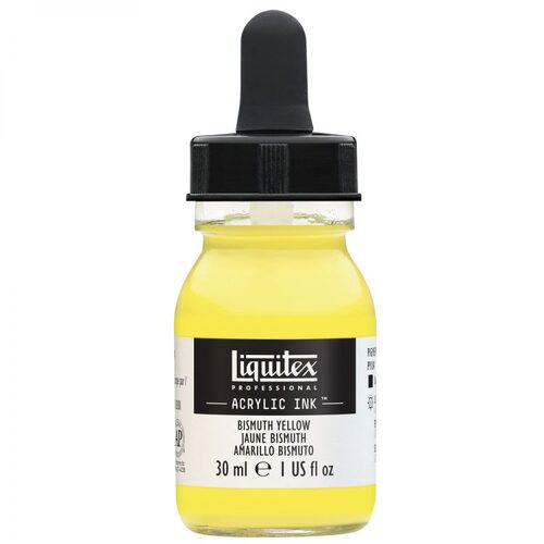 Liquitex Acrylic Ink 30ml - Bismuth Yellow