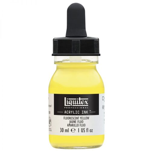 Liquitex Acrylic Ink 30ml - Fluro Yellow