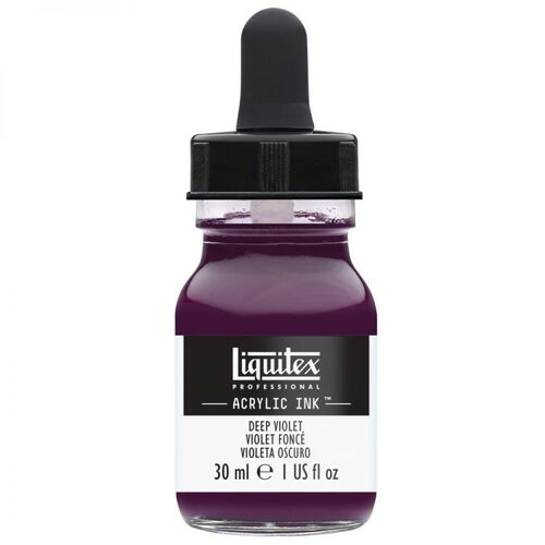 Liquitex Acrylic Ink 30ml - Deep Violet