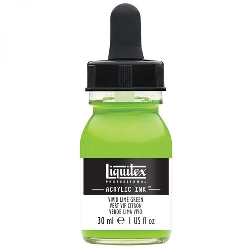 Liquitex Acrylic Ink 30ml - Vivid Lime Green