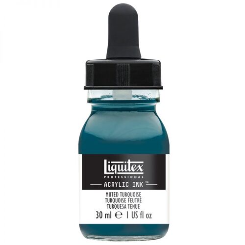 Liquitex Acrylic Ink 30ml - Muted Turquoise