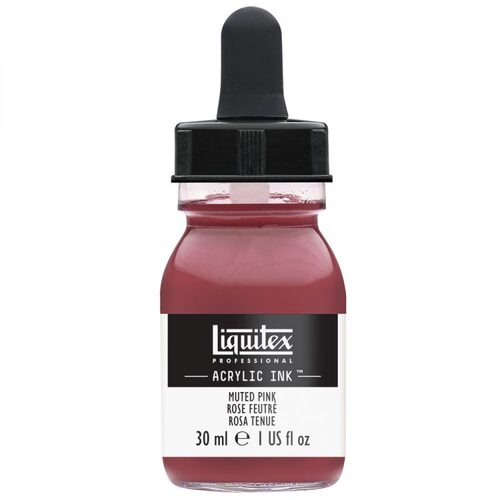 Liquitex Acrylic Ink 30ml - Muted Pink