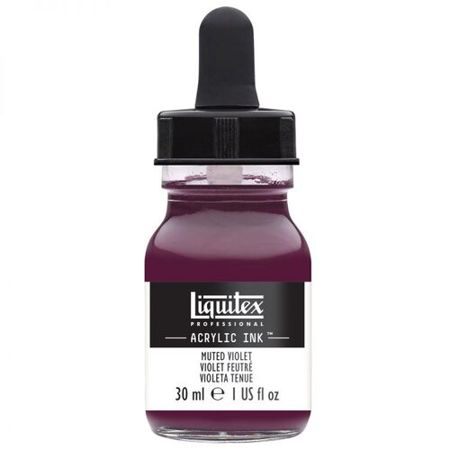Liquitex Acrylic Ink 30ml - Muted Violet