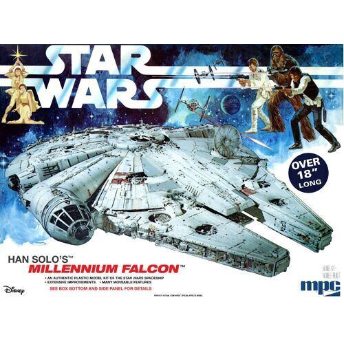 MPC Model Kit Star Wars: A New Hope Millennium Falcon 1:72 Scale Skill 3 MPC953