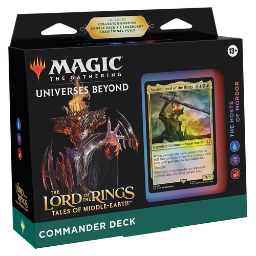MTG LOTR: Tales of Middle-earth Commander Deck - The Hosts of Mordor