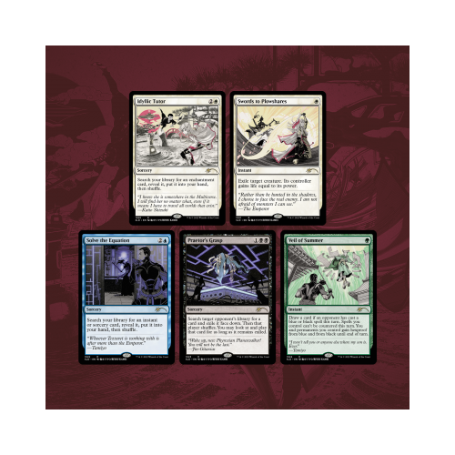 MTG Secret Lair Kamigawa: the Manga: the Cards