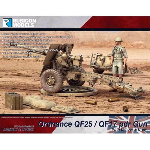 Rubicon Ordnance QF25 / QF17 pdr Gun