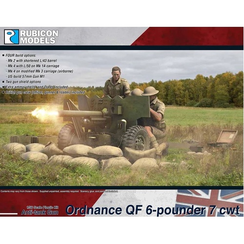 Rubicon Ordnance QF6 pdr 7 cwt Gun