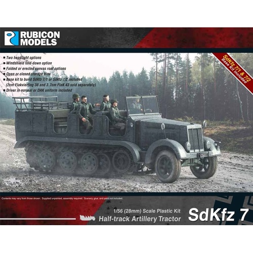 Rubicon SdKfz 7 Halftrack Artillery Tractor
