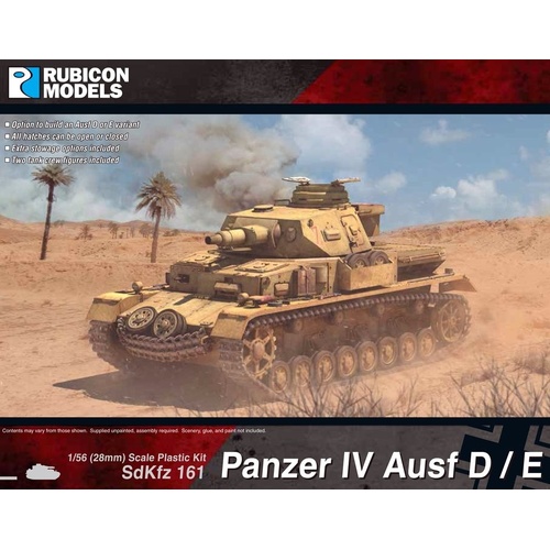 Rubicon Panzer IV Ausf D / E Medium Tank