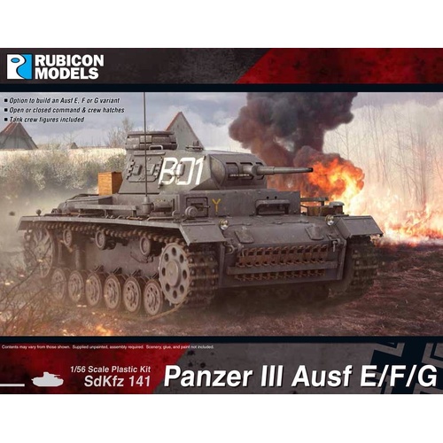 Rubicon Panzer III Ausf E / F / G Medium Tank