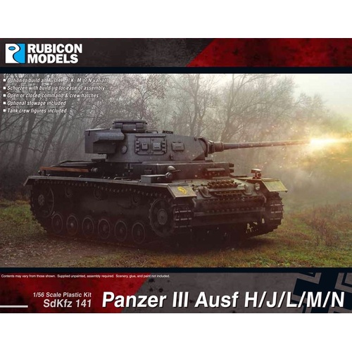 Rubicon Panzer III Ausf H / J / L / M / N Medium Tank
