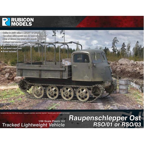 Rubicon Raupenschlepper Ost RSO01 or RSO03 Tracked Vehicle