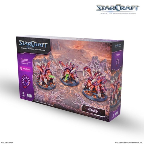 Starcraft Miniatures Games: Zerg - Roach - Expansion Set