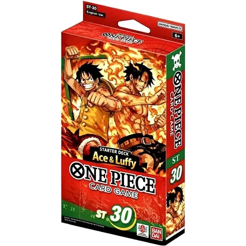 One Piece Card Game: Starter Deck Display – Luffy & Ace [ST-30]
