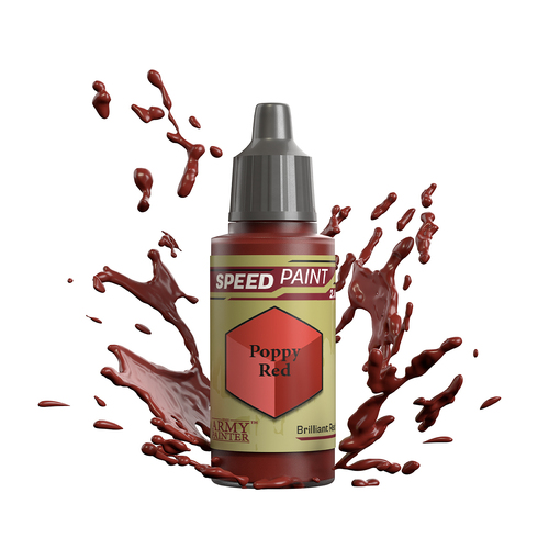 Army Painter Speedpaint 2.0 Poppy Red - 18ml Acrylic Paint