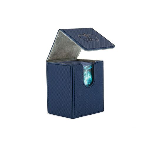 Ultimate Guard Flip Deck Case 100+ Standard Size XenoSkin Blue Deck Box