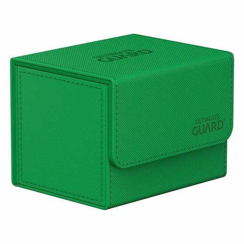 Sidewinder 100+ Xenoskin Monocolor Green Deck Box