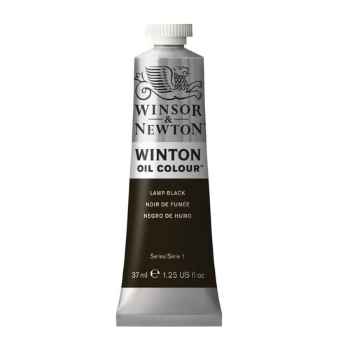 Winson Newton Winton Oil 37ml Lamp Black