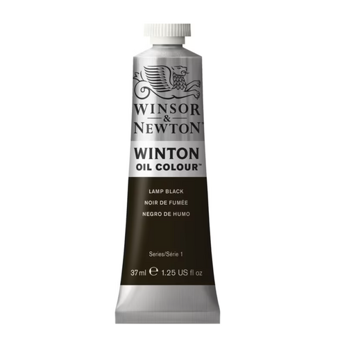 Winson Newton Winton Oil 37ml Lamp Black