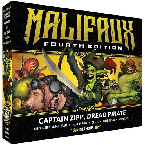 Malifaux - Captain Zipp, Dread Pirate