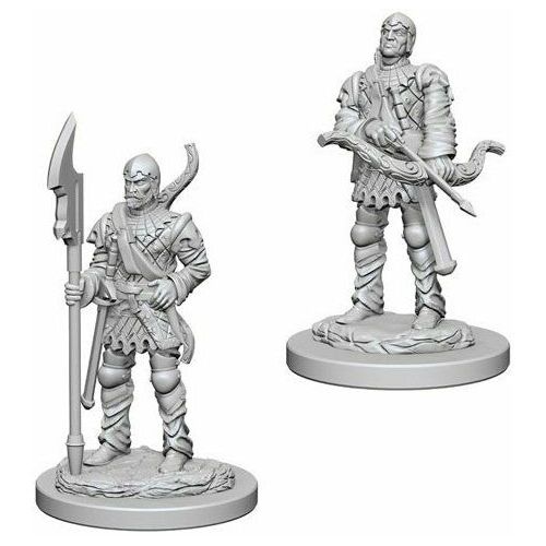 Pathfinder Deep Cuts Unpainted Miniatures Town Guards