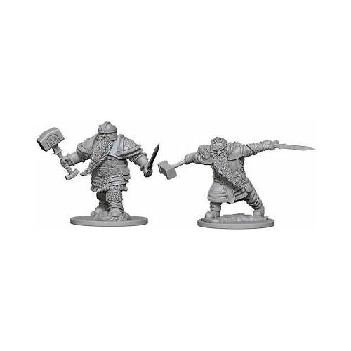 D&D Nolzurs Marvelous Unpainted Miniatures Dwarf Male Fighter