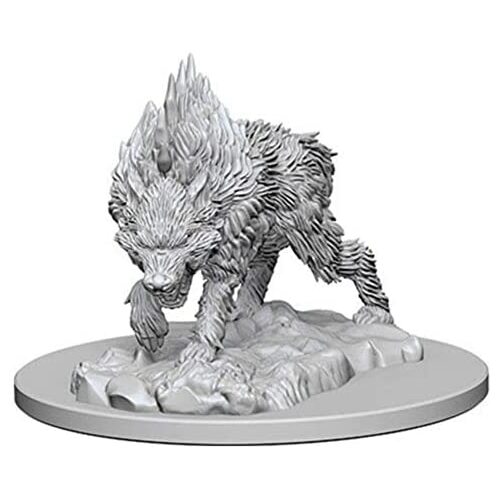 Pathfinder Deep Cuts Unpainted Miniatures Dire Wolf