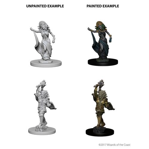 D&D Nolzurs Marvelous Unpainted Miniatures Medusas