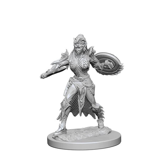 Pathfinder Battles Deep Cuts Female Elf Fighter