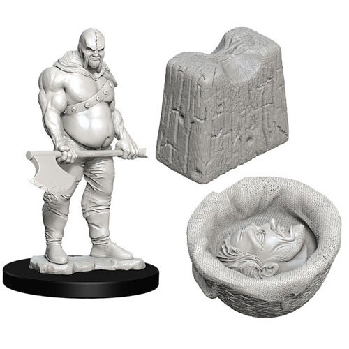 WizKids Deep Cuts Miniatures Executioner & Chopping Block