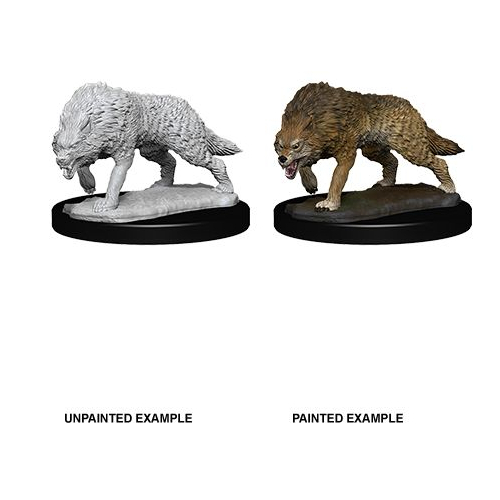 WizKids Deep Cuts Miniatures Timber Wolves