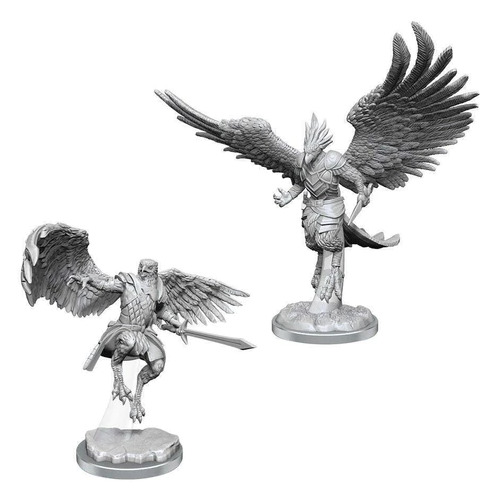 D&D Nolzurs Marvelous Unpainted Miniatures Aarakocra Paladins