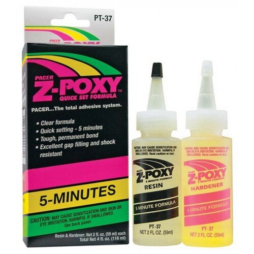 Zap Epoxy Adhesive Z-Poxy 5 min 4oz Set